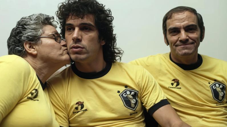 Walter Casagrande e sua mãe, Dona Zilda