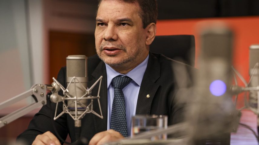 Brasília (DF), 13/05/2026 - O ministro da Justiça e Segurança Pública, Wellington Lima, dá entrevista ao programa Bom Dia, Ministro. Foto: Marcelo Camargo/Agência Brasil