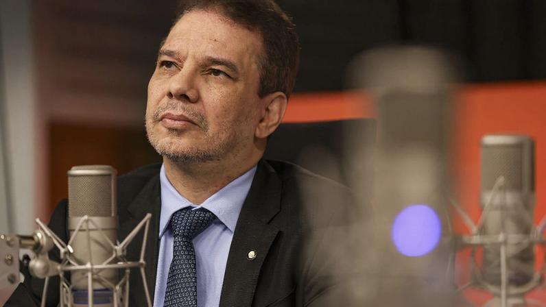 Brasília (DF), 13/05/2026 - O ministro da Justiça e Segurança Pública, Wellington Lima, dá entrevista ao programa Bom Dia, Ministro. Foto: Marcelo Camargo/Agência Brasil