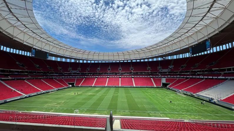 Estádio Mané Garrincha, em Brasília — Foto: Reprodução