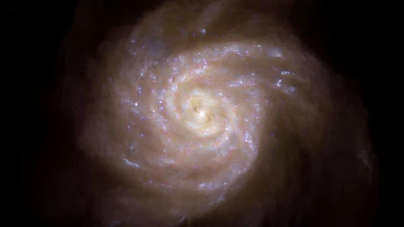 Imagem tirada pelo telescópio Euclid, da Agência Espacial Europeia (ESA); ferramentas como essa podem ajudar a desvendar os mistérios dos vazios cósmicos — Foto: Divulgação/ESA