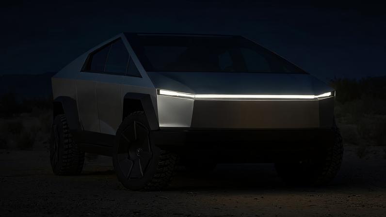 Cybertruck tem risco de rodas soltarem durante a direção — Foto: Divulgação/Tesla