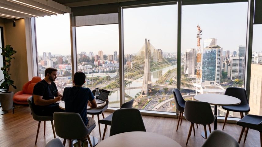 Novo escritório da Conta Simples fica no Brooklin, um dos bairros mais valorizados de São Paulo — Foto: Gladstone Campos/ Conta Simples
