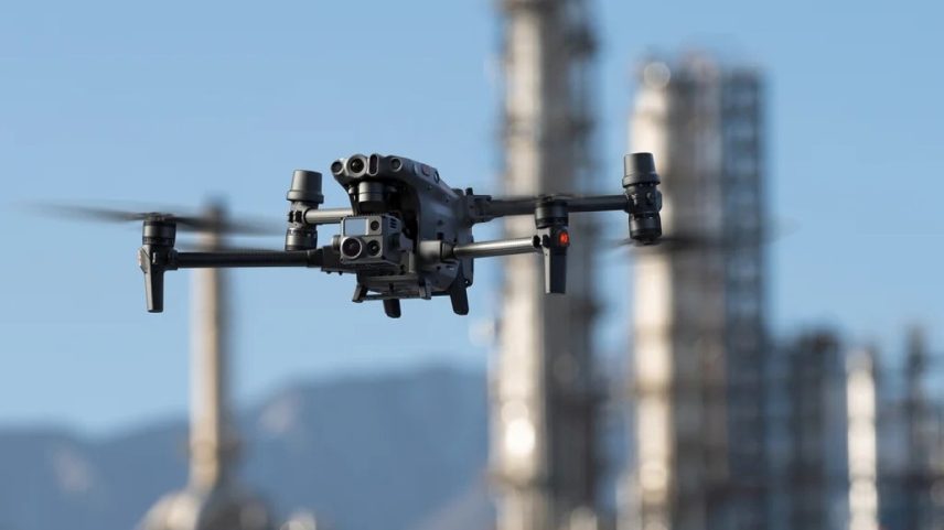 1 de 1 FAB drones foguetes - Foto: Reprodução / DJI