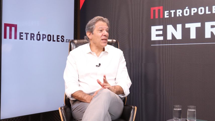 O ex-ministro da Fazenda e pré-candidato ao Governo de SP, Fernando Haddad (PT)