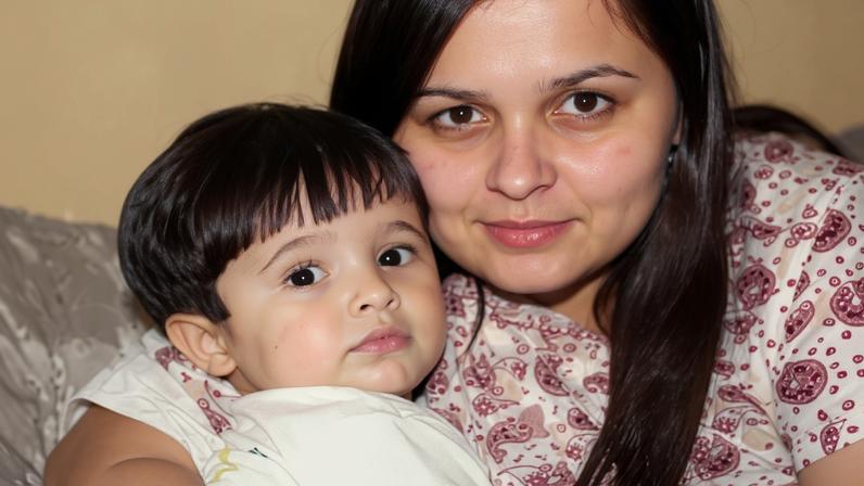 Mãe relembra como descobriu síndrome rara do filho — Foto: Arquivo pessoal