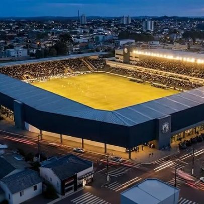 Operário-PR anuncia projeto de reforma do estádio com metas e imagens