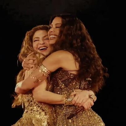 Victor Hugo Mattos opina sobre look dourado de Shakira com Anitta em Copacabana