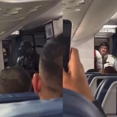 Passageira provoca atraso em voo ao recursar desligar celular e é detida nos EUA