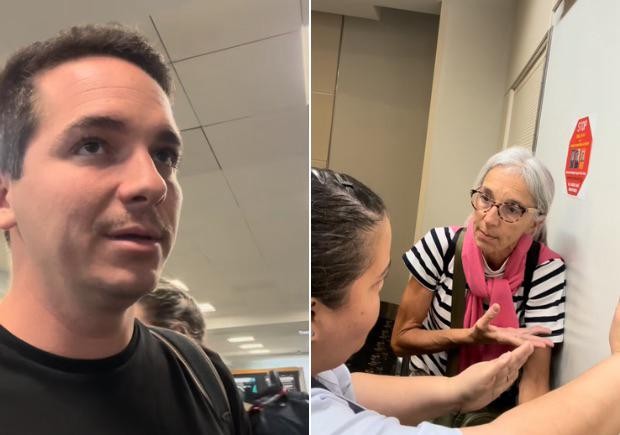 José e a família foram impedidos de embarcar em voo — Foto: Reprodução/Instagram