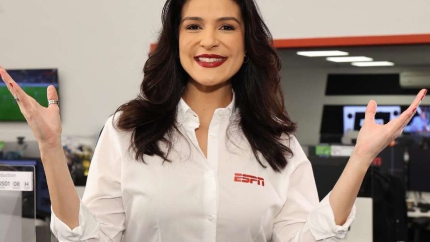 Gláucia Santiago, apresentadora do SportsCenter, da ESPN