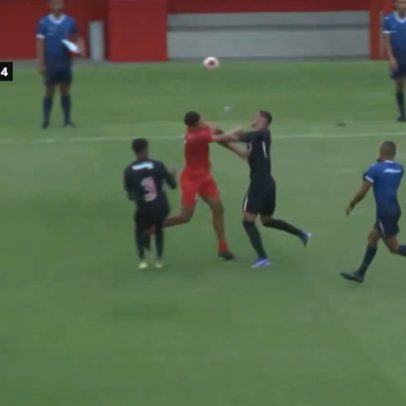 Briga generalizada encerra jogo do Vasco na Copa Rio Sub-20 contra o América