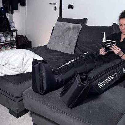 Gabi monta estrutura de recuperação com cama tecnológica e bota em casa