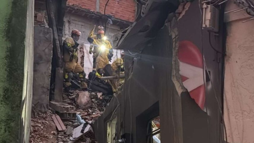 Explosão deixou vários feridos