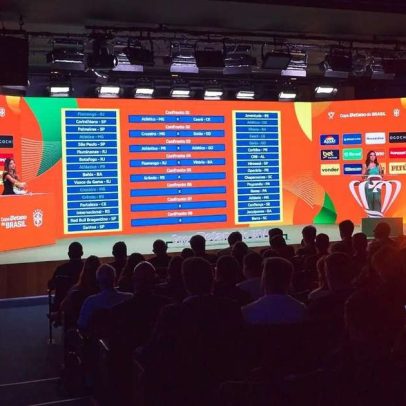 CBF define data e horário do sorteio das oitavas da Copa do Brasil