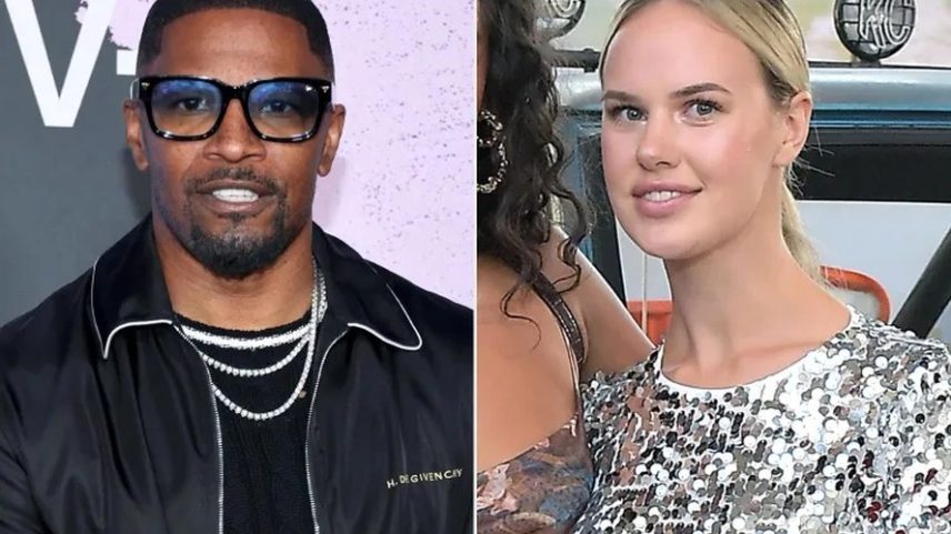 Jamie Foxx e Alyce Huckstepp — Foto: GettyImages