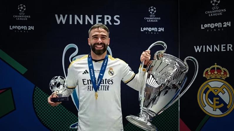 Carvajal vai deixar o Real Madrid — Foto: Reprodução Real Madrid