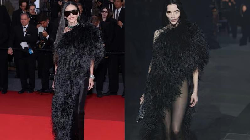 Demi Moore; Mariacarla Boscono — Foto: GettyImages/Instagram