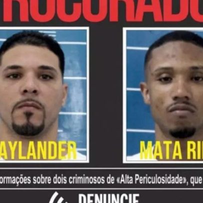 Dois criminosos ligados ao CV são procurados por não retornarem da saída no RJ