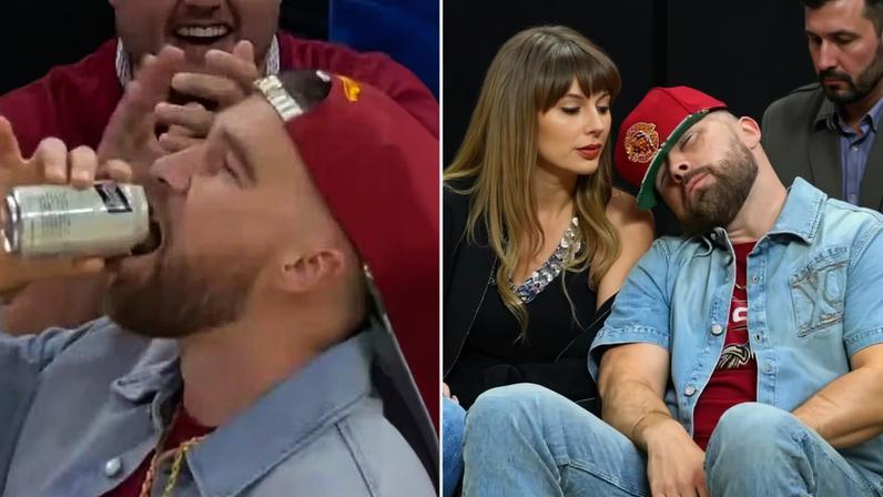 Travis Kelce, Taylor Swift — Foto: GettyImages
