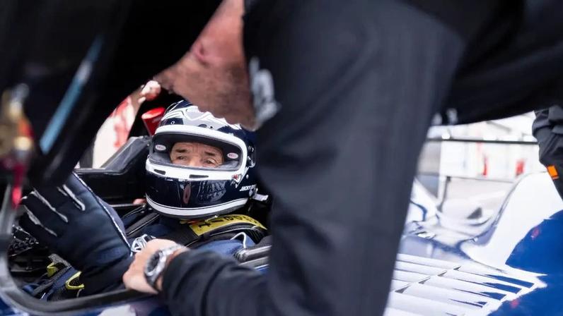 Jacky Ickx e André Lotterer no Circuito Paul Ricard