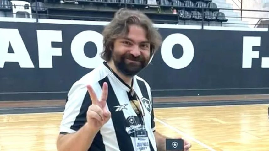 João Paulo Magalhães, presidente do Botafogo — Foto: Reprodução