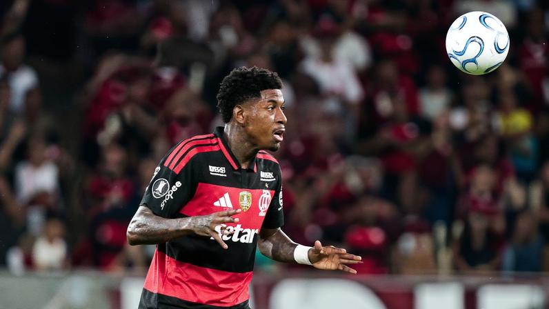 Vitão em Flamengo x Cusco — Foto: Gilvan de Souza/Flamengo