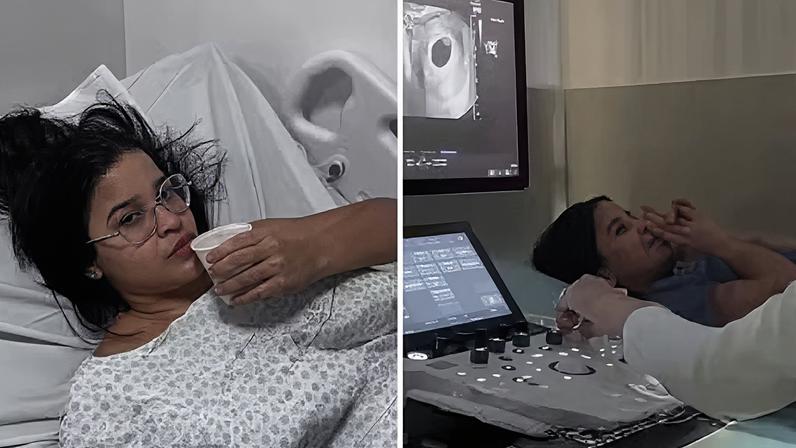 Mãe de dois descobre gravidez após laqueadura — Foto: Reprodução/Instagram