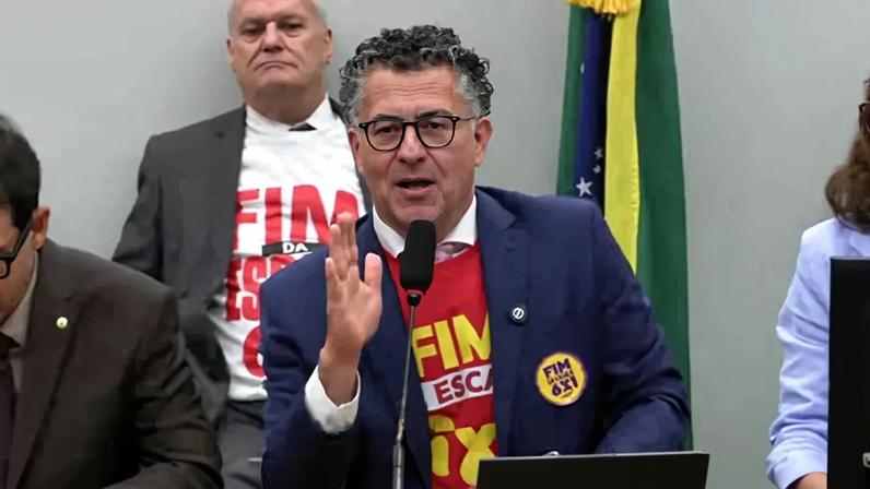 Comissão Especial da Câmara dos Deputados analisa PEC sobre fim da escala 6x1 — Foto: Reprodução/TV Câmara