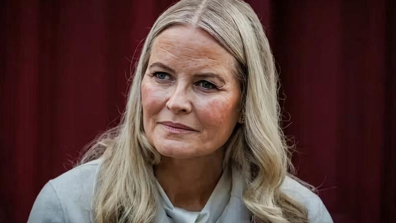 A princesa herdeira Mette-Marit da Noruega