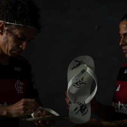 Dona de chinelo autografado por Cristiane relata saga e aposenta calçado