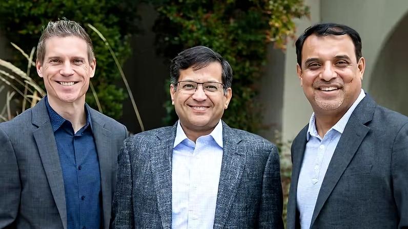 Casey Morrison, Jitendra Mohan e Sanjay Gajendra, fundadores da Astera Labs — Foto: Divulgação