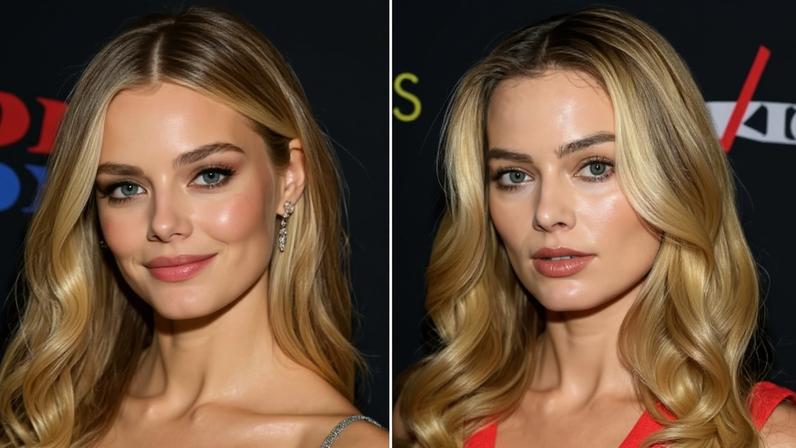 Samara Weaving e Margot Robbie — Foto: GettyImages
