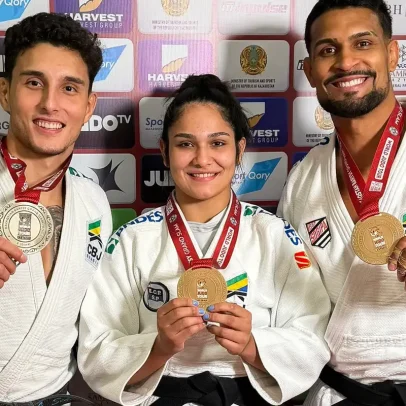 Brasil conquista sete medalhas no Grand Slam de Astana, Cazaquistão
