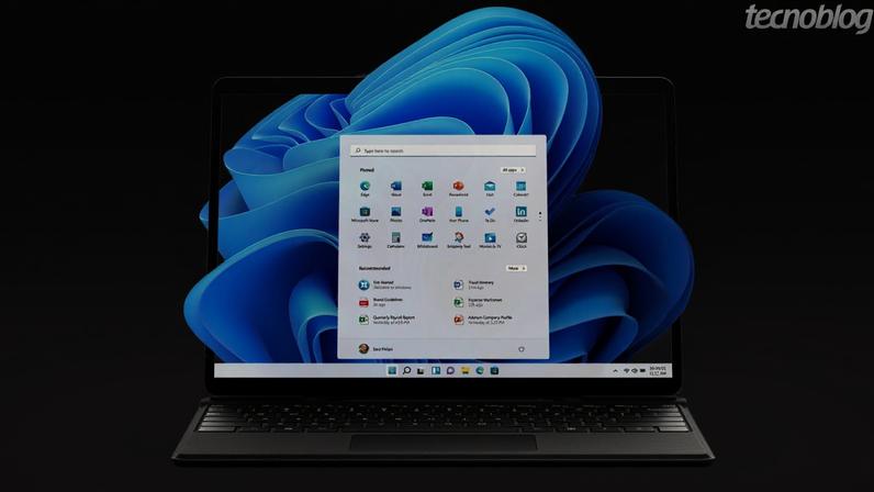 Acessando as configurações do Windows 11 (Imagem: Victor Toledo/Tecnoblog)
