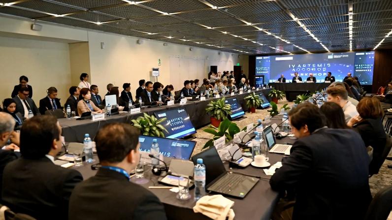 Representatives of the Artemis Accords signatories including the United States, led by NASA and the U.S. Department of State, met May 13–14, 2026, in Lima for the fourth annual Artemis Accords workshop.