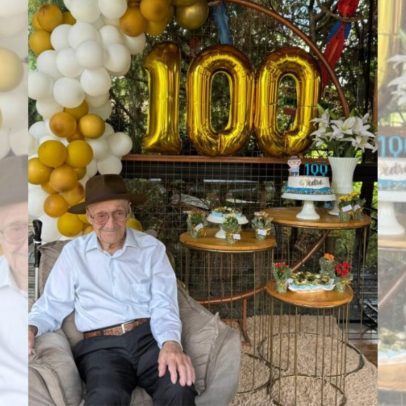 Idoso de 100 anos revela hábito diário para viver mais