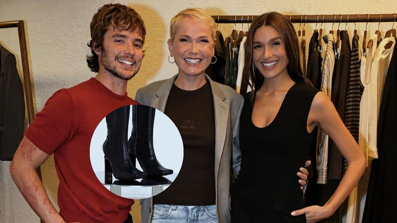 xuxa vegana e sasha meneghel mondepars bota de couro - metrópoles