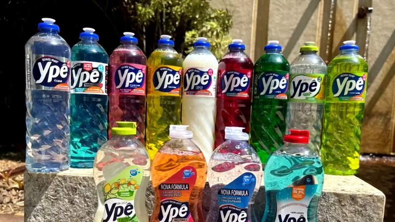Anvisa determinou suspensão da fabricação e recolhimento de produtos da marca Ypê — Foto: Divulgação