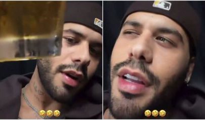 Zé Felipe celebra término de relacionamento com Virginia