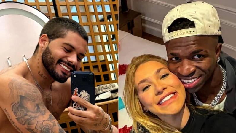 Zé Felipe, Virginia e Vini Jr.