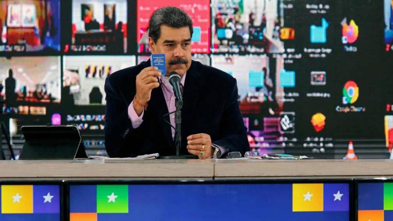 O ditador da Venezuela, Nicolás Maduro. (Foto: JHONN ZERPA/Palácio Miraflores/AFP)
