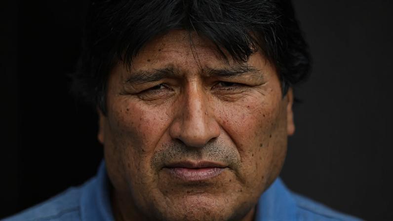 O ex-presidente da Bolívia Evo Morales (Pedro Pardo/AFP)