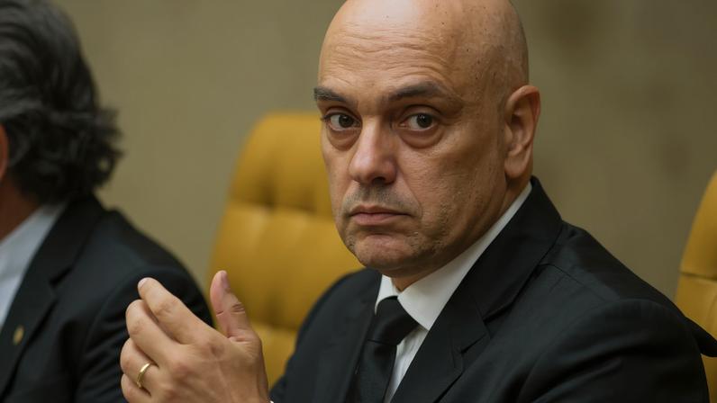 Brasília (DF) 01/08/2025 - Ministro Alexandre de Moraes durante sessão de abertura do segundo semestre judiciário no Supremo Tribunal Federal (STF). Foto: Fabio Rodrigues-Pozzebom/ Agência Brasil