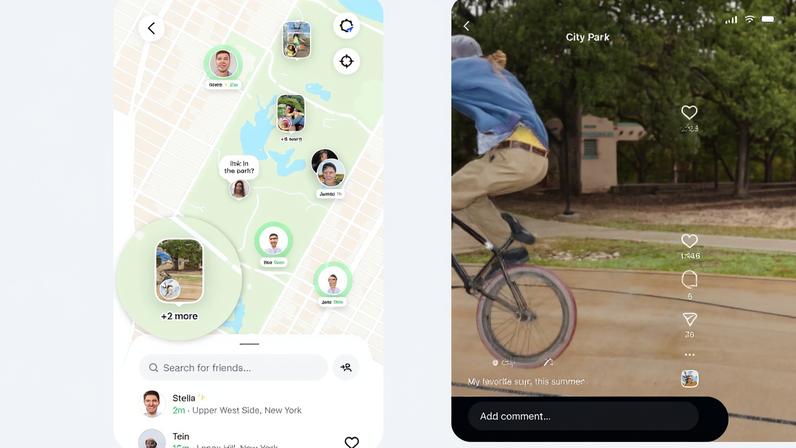 Recurso do Instagram permite que usuários vejam a localização das pessoas, além de compartilharem a própria — Foto: Reprodução/Meta