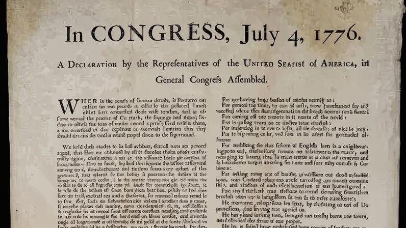 A rare early broadside of the Declaration of Independence at the New York Historical is one of the few surviving copies with no printer’s name attached.