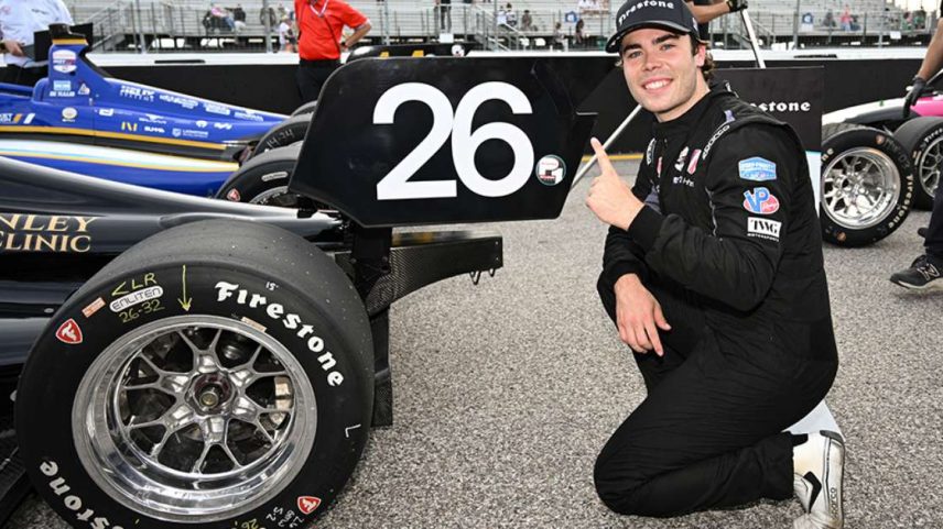 Lochie Hughes é o pole position na Indy NXT