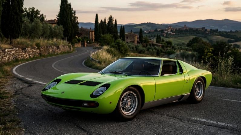 Clássico esportivo italiano com motor central traseiro e design aerodinâmico revolucionário – Créditos: depositphotos.com / bennymarty