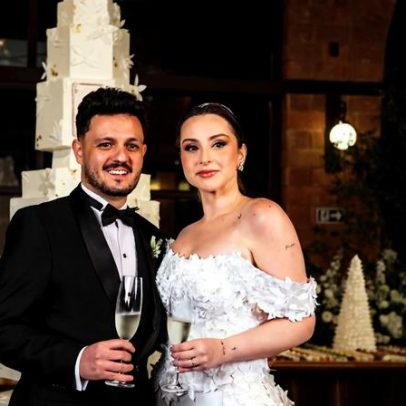 Virgínia Leite e Gabriel Del Piccolo dizem sim