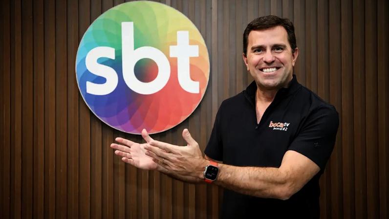 Rodrigo Bocardi assina com o SBT: jornalista vai apresentar um novo telejornal na emissora, em parceria com seu canal digital (Rogério Pallatta/SBT)